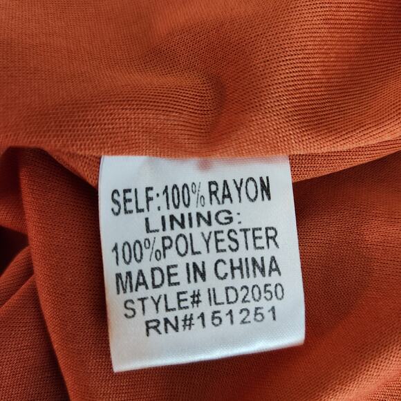 Baltic Born Dot Textured Ruffle Neck Dress – Size XL - Picture 7 of 7